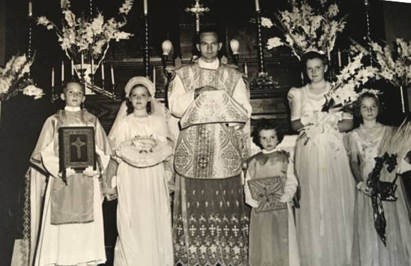 Father Frank group photo