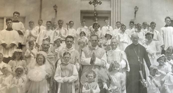 Father Frank following his First Solemn High Mass